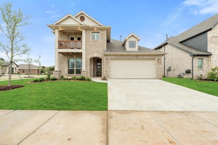 New construction Single-Family house 2601 Emerald Trace Drive, Denton, TX 76226 Dewberry II- photo 0