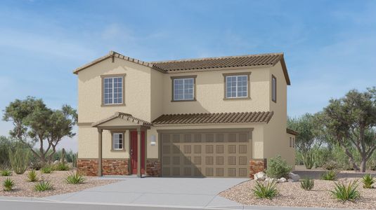 New construction Single-Family house 14006 E Corte Del Renegado, Vail, AZ 85641 plan Gwen - image