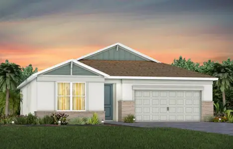 New construction Single-Family house 1474 Ridge Tree Dr, Ormond Beach, FL 32174 plan Cedar - image