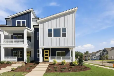 New construction Townhouse house 1120 Lamplighter Dr, Raleigh, NC 27604 plan Red Rocks - image 1
