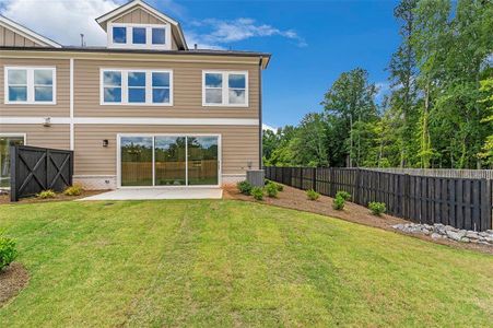 New construction Townhouse house 206 Grady Burrell Dr, Holly Springs, GA 30115 Haven- photo 33 33