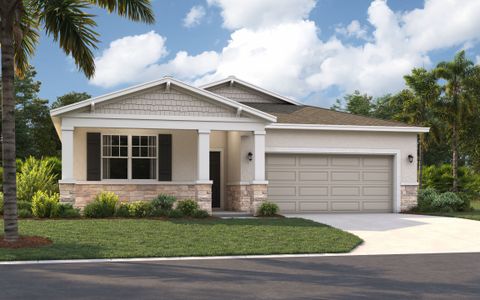 New construction Single-Family house 3724 Dusty Miller Place, Haines City, FL 33844 - photo 0