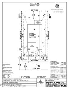 EL CIDRO 58 approved plot plan