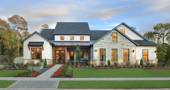New construction Single-Family house 21727 Grayson Highlands Wy, Porter, TX 77365 plan Leighton - image