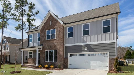 New construction Single-Family house 1528 Jasmine View Wy, Knightdale, NC 27545 plan Bennett - image