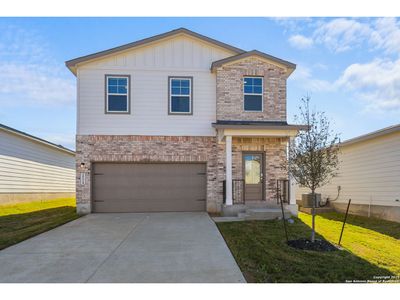 New construction Single-Family house 2534 Dry Moss Wy, San Antonio, TX 78224 plan The Trinity D - image