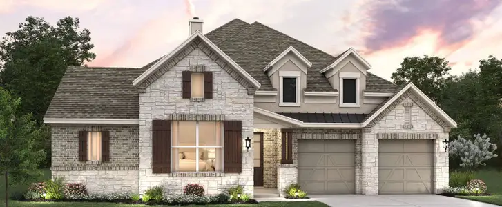 New construction Single-Family house 28434 Colares Wy, San Antonio, TX 78260 plan Ellington - image