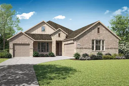 New construction Single-Family house 609 Aberdeen Ln, Mansfield, TX 76063 plan Brett - image
