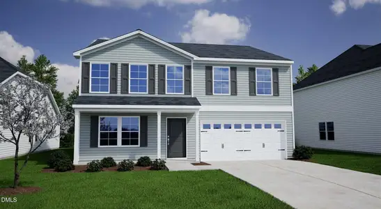 New construction Single-Family house 60 Buckthorn Dr, Youngsville, NC 27596 plan Telfair - image