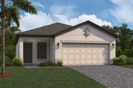 New construction Single-Family house 13686 Brushleaf Ct, Hudson, FL 34669 plan San Clemente - image