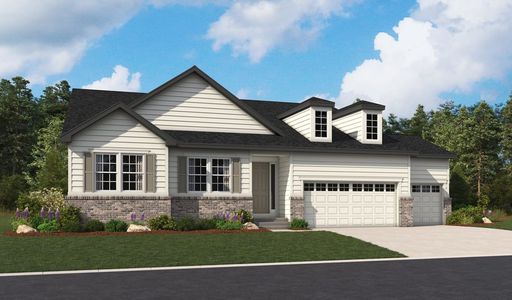 New construction Single-Family house 16714 Mystic Canyon Dr, Monument, CO 80132 plan Delaney - image