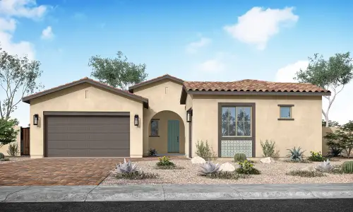 New construction Single-Family house 2551 E Alfonso Dr, San Tan Valley, AZ 85140 plan Gardenia Plan 5009 - image