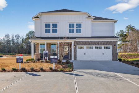 New construction Single-Family house 4286 Gaydon Rd, Powder Springs, GA 30127 plan Valen - image