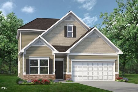 New construction Single-Family house 157 Mildred Pl, Broadway, NC 27505 plan The Caldwell - image