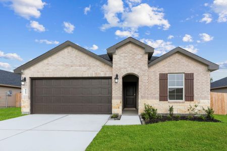 New construction Single-Family house 7706 Smooth Valley Ct, Iowa Colony, TX 77583 - image