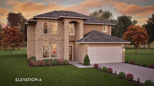 New construction Single-Family house 8903 Hazel, Elmendorf, TX 78112 plan Silverthorne - image