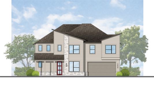 New construction Single-Family house Austin, TX 78747 plan Vaughan - image