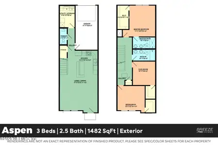 New construction Townhouse house 3476 Pottsburg Village Ln, Unit LOT 2, Jacksonville, FL 32216 - image