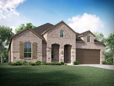New construction Single-Family house 112 High Rock Pass, Kyle, TX 78640 plan Fleetwood - image