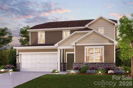 New construction Single-Family house 318 Ladue Ln, Salisbury, NC 28147 plan Harding - image