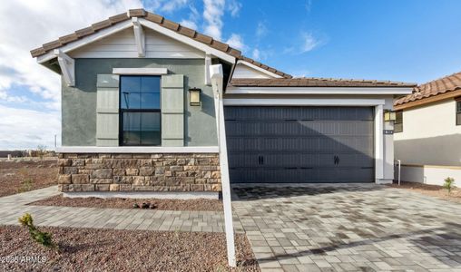 New construction Single-Family house 4380 N 203Rd Dr, Buckeye, AZ 85396 Calder- photo 0