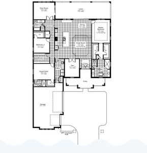 New construction Single-Family house 1008 Tideline Cv, Bradenton, FL 34209 plan Pebble Beach - image 3