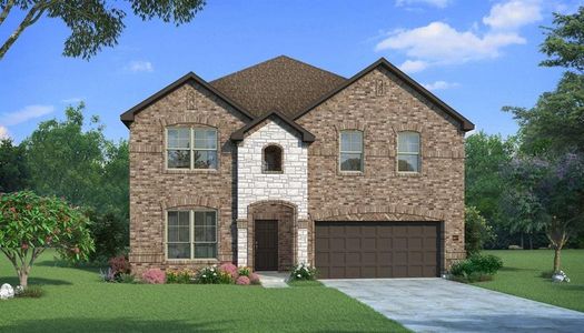 New construction Single-Family house 332 Deer Ridge Dr, Aledo, TX 76008 Cypress II T- photo 0 0