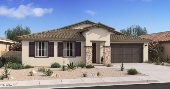 New construction Single-Family house 37588 W Padilla Street, Maricopa, AZ 85138 - photo 0