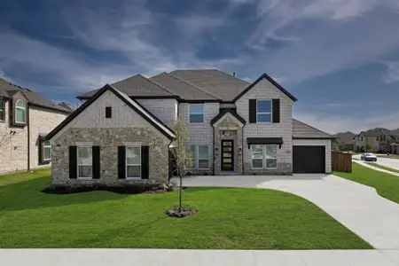 New construction Single-Family house 907 Egret Ln, Forney, TX 75126 Riverstone 3FSW (w/Media)- photo 0 0