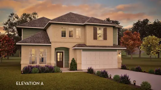New construction Single-Family house 1172 Sunlit Cir, Brookshire, TX 77423 plan Hayden - image