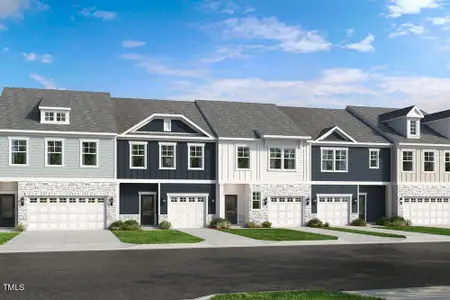 New construction Townhouse house 8711 Wardle Ct, Wake Forest, NC 27587 null- photo 0