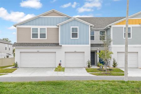 New construction Townhouse house 4144 Hummock Pl, Haines City, FL 33844 plan Barcelona - image