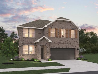 New construction Single-Family house 1025 Smudge Wy, Georgetown, TX 78633 plan Georgia - image