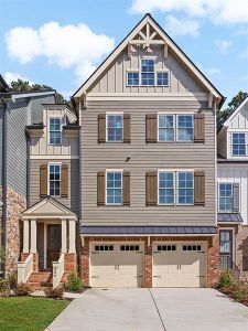 New construction Townhouse house 300 Trecastle Lane, Unit 26, Canton, GA 30114 - photo 0