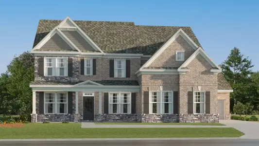 New construction Single-Family house 255 Deer Valley Run, Canton, GA 30115 Azalea- photo 0