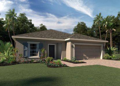 New construction Single-Family house 634 Duke Dr, Haines City, FL 33844 Miles- photo 0