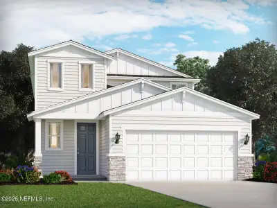 New construction Single-Family house 9414 Ella Point Dr, Jacksonville, FL 32219 plan Yellowstone - image