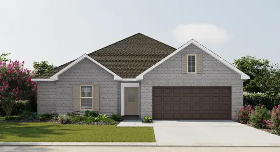 New construction Single-Family house 1305 Little Cypress Lp, Orange, TX 77632 plan Hughes IV A - image