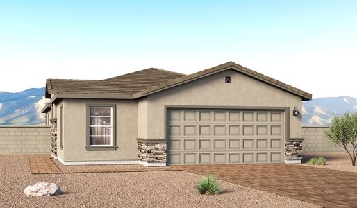 New construction Single-Family house 788 W Calle Manolete, Sahuarita, AZ 85629 plan Aloe - C30A - image