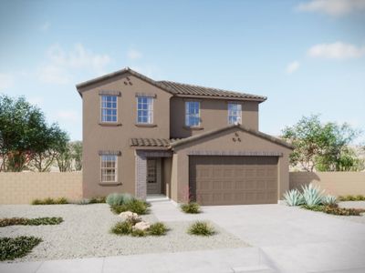 New construction Single-Family house 5610 W Carillon Ridge Ln, Marana, AZ 85743 plan Sienna - image