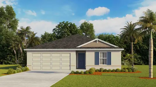 New construction Single-Family house 14931 Shelly Ln, Wimauma, FL 33598 plan Archer II - image