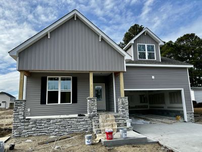 New construction Single-Family house 4273 W Hornes Church Rd, Bailey, NC 27807 - photo 0