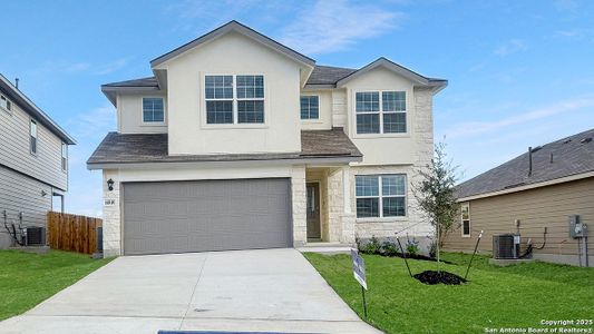 New construction Single-Family house 14810 Lamb Riv, San Antonio, TX 78245 plan The Lombardi - image