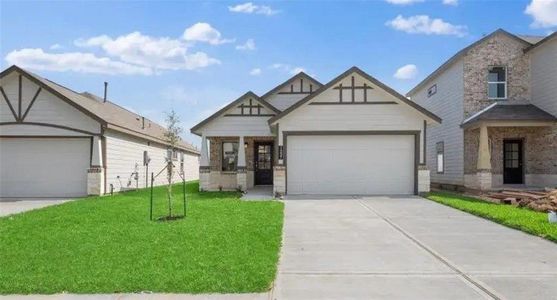 New construction Single-Family house 5310 Seymour Dr, Cypress, TX 77032 Clover- photo 0