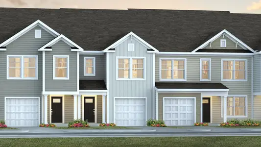 New construction Townhouse house 136 Yarrow Wy, Moncks Corner, SC 29461 DENMARK- photo 0
