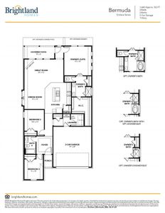New construction Single-Family house 246 Brecon Buff Dr, Willis, TX 77318 plan Bermuda - image