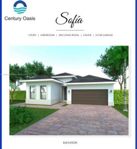 New construction Single-Family house 32359 Sw 195Th Ave, Homestead, FL 33030 Sofia- photo 0