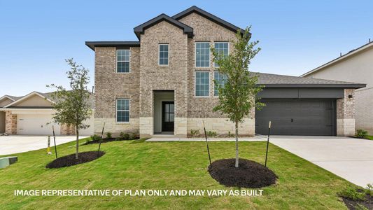 New construction Single-Family house 2140 Ghost Rider Ct, Leander, TX 78641 plan The Kemah - image