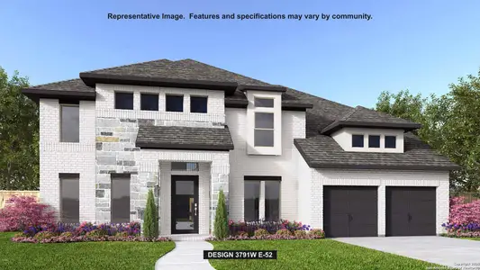 New construction Single-Family house 38 Enia Cir, San Antonio, TX 78257 plan 3791W - image