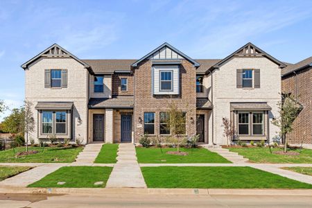 New construction Townhouse house 6411 Baritone Ct, Sachse, TX 75048 Brown Homeplan- photo 2 2